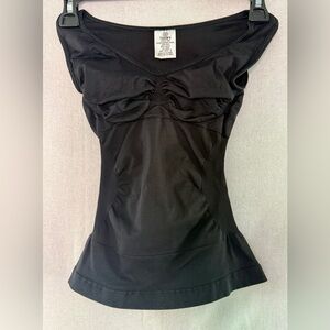 Black Shapewear Top by Tissini